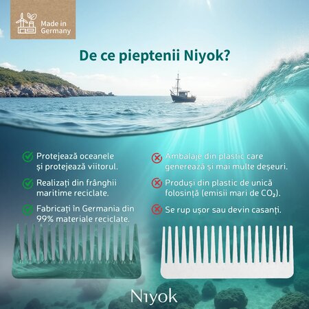 Pieptan pentru par cret, Niyok 751115