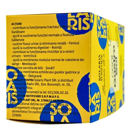 Ceai Gastro Sol, 20 plicuri, Solaris 751171