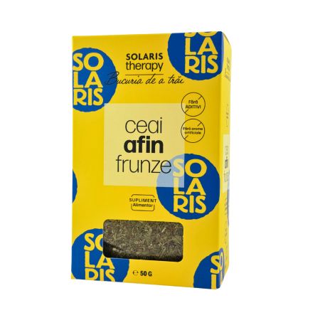 Ceai din frunze de afin, 50 g, Solaris