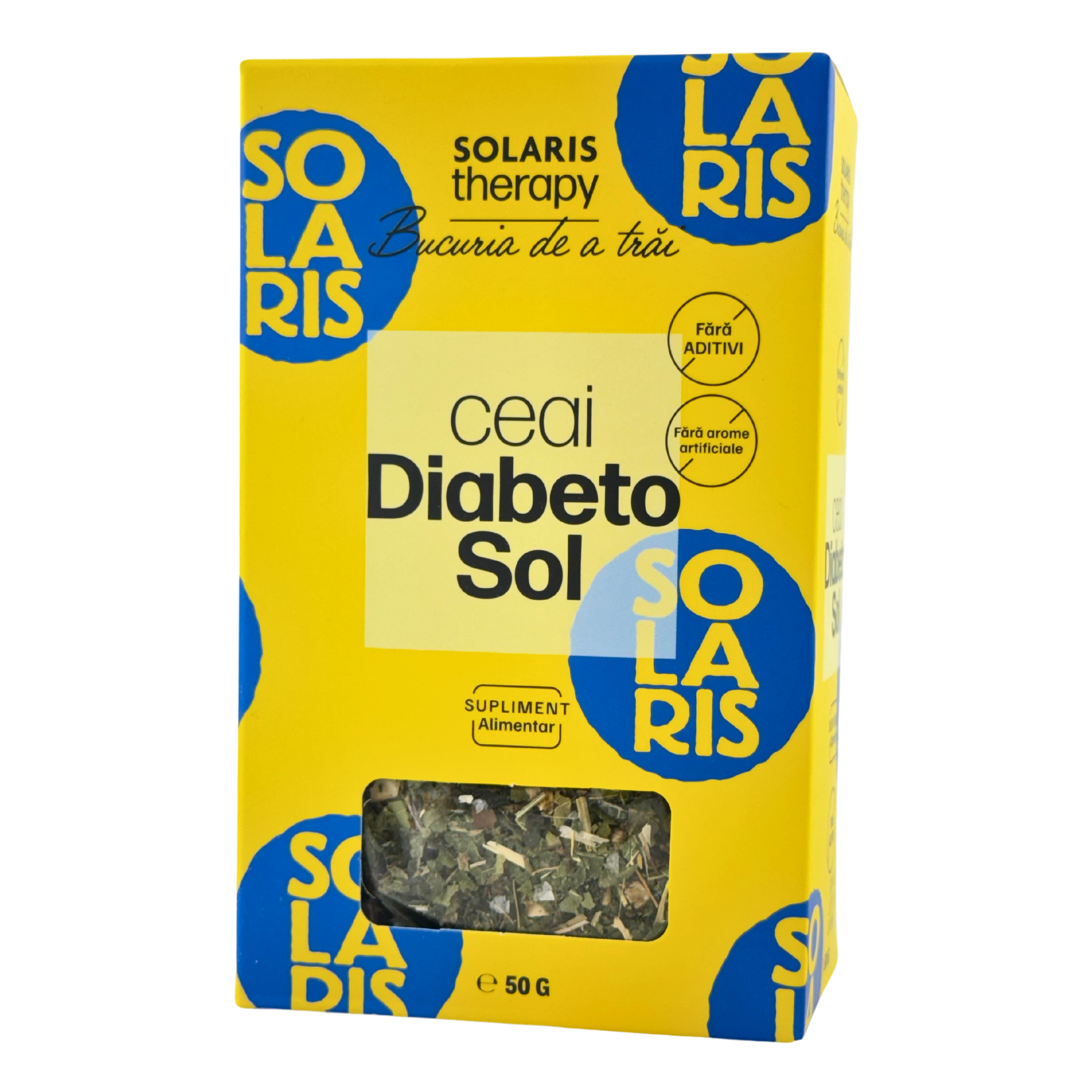 Ceai Diabeto Sol, 50 g, Solaris