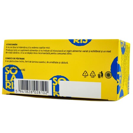 Ceai din flori de galbenele, 20 plicuri, Solaris 751188