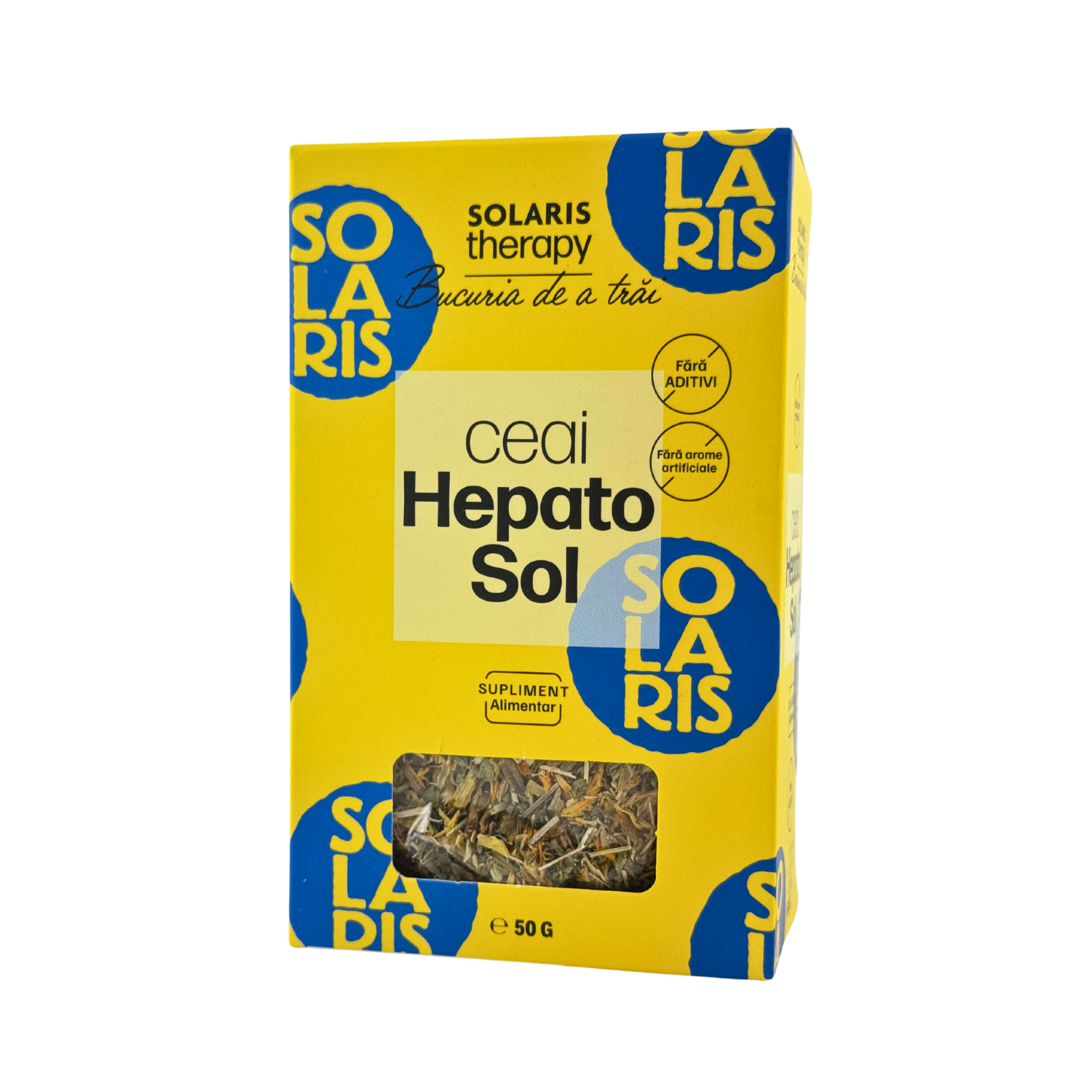 Ceai Hepato Sol, 50 g, Solaris
