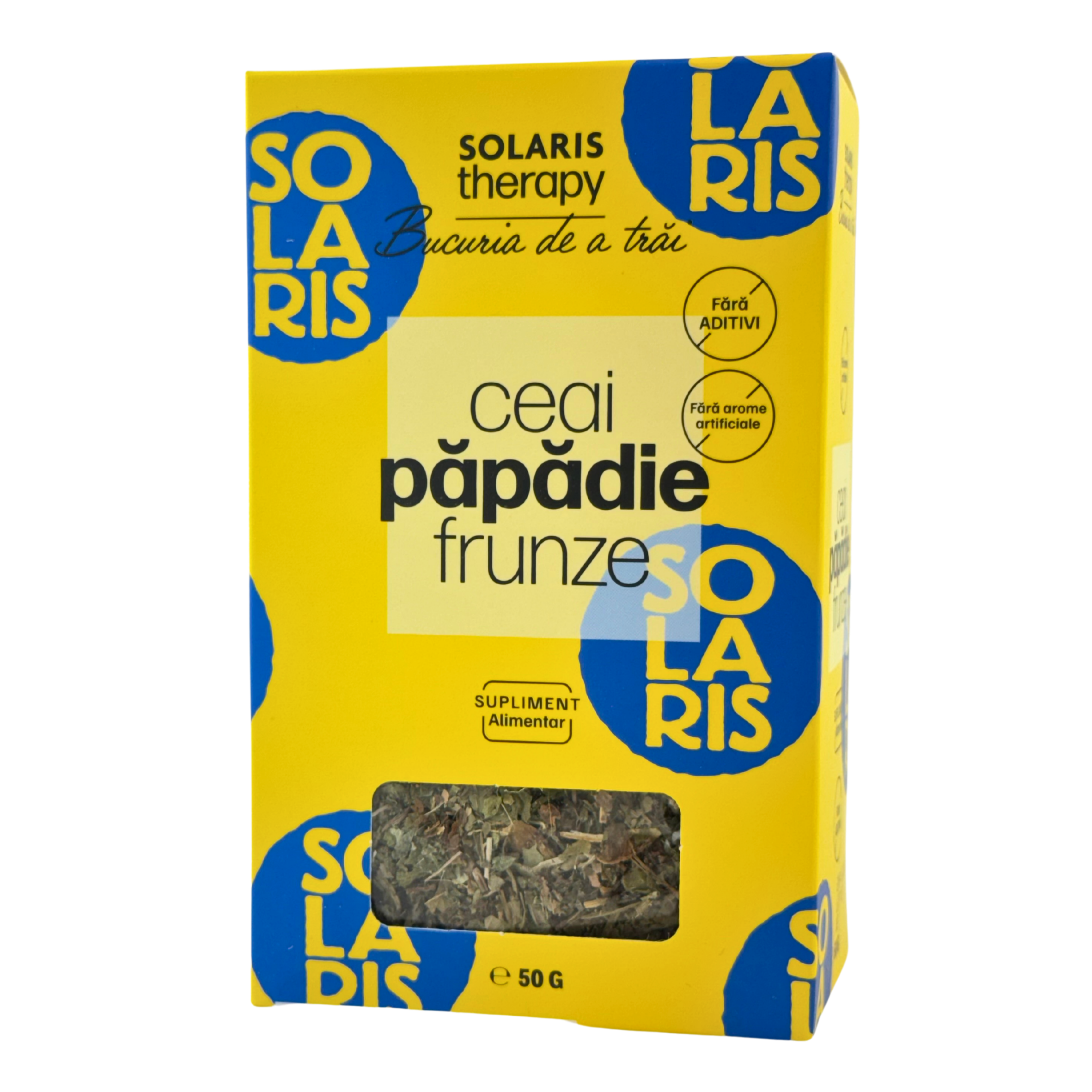 Ceai din frunze de papadie, 50 g, Solaris