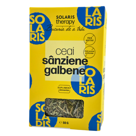 Ceai de sanziene galbene, 50 g, Solaris