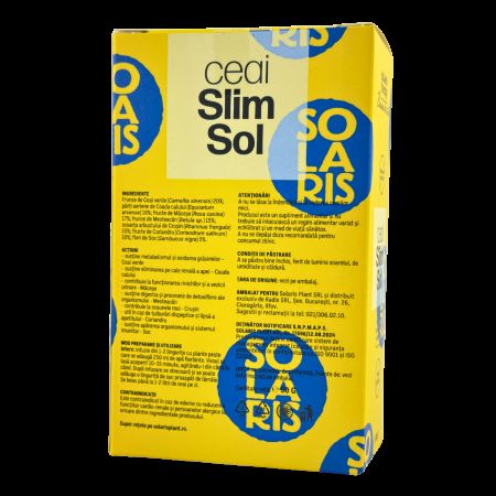 Ceai Slim Sol, 50 g, Solaris 751250