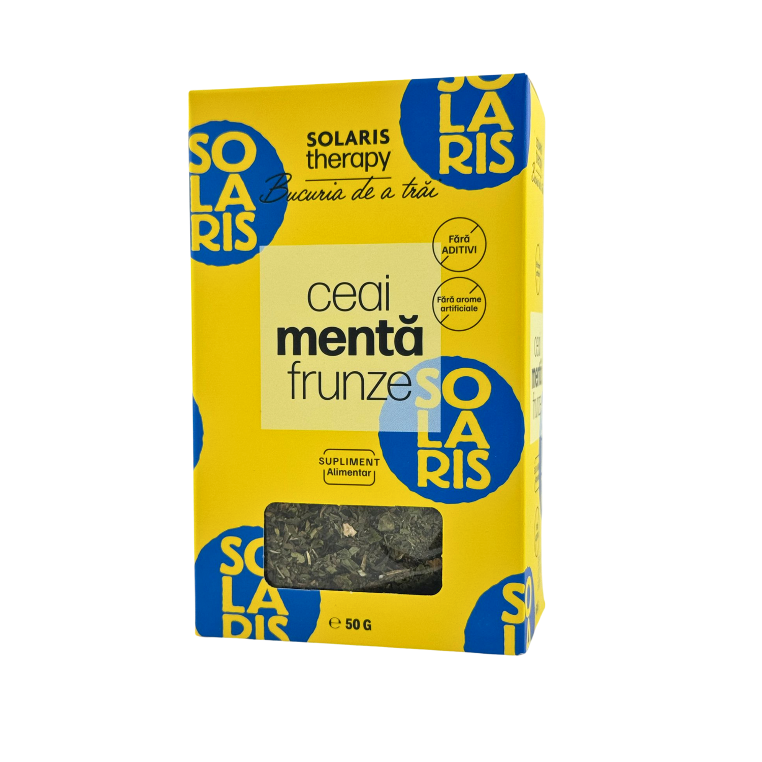 Ceai din frunze de menta, 50 g, Solaris