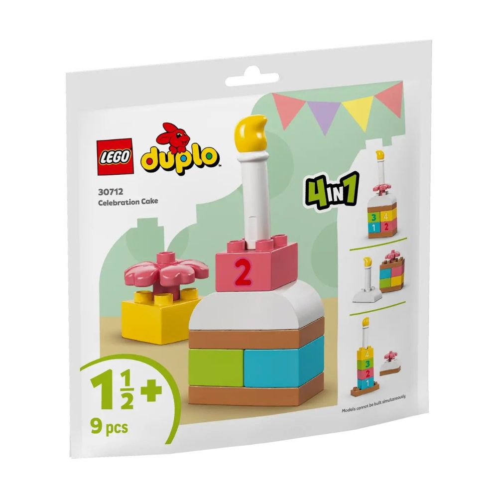 Tort Aniversar, 1 an jumatate +, 30712, Lego Duplo
