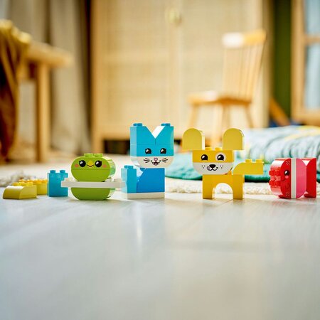 Animalute de companie creative 3 in 1, 1 an jumatate +, 10477, Lego Duplo 751354
