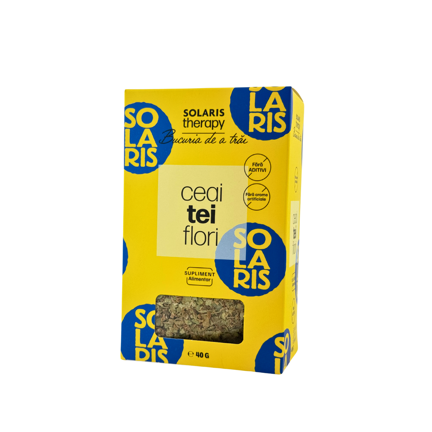Ceai din flori de tei, 40 g, Solaris