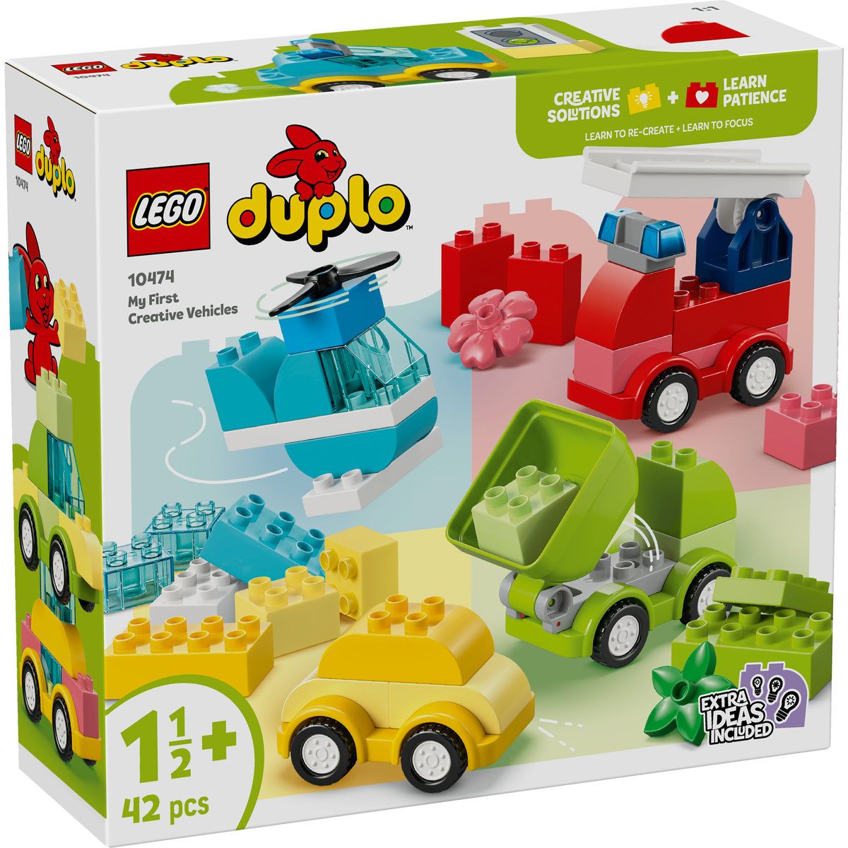 Vehicule creative, 1 an jumatate +, 10474, Lego Duplo