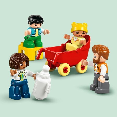 Casa moderna de familie 3 in 1, cu figurine, 2 ani+, 10470, Lego Duplo 751478