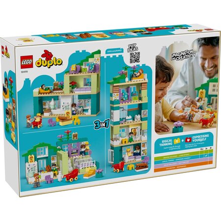Casa moderna de familie 3 in 1, cu figurine, 2 ani+, 10470, Lego Duplo 751479