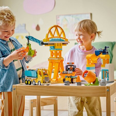 Santier si vehicule de constructii 3 in 1, 3 ani+, 10476, Lego Duplo 751494