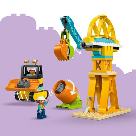 Santier si vehicule de constructii 3 in 1, 3 ani+, 10476, Lego Duplo 751495