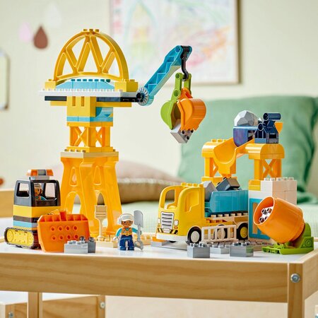 Santier si vehicule de constructii 3 in 1, 3 ani+, 10476, Lego Duplo 751497