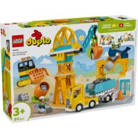 Santier si vehicule de constructii 3 in 1, 3 ani+, 10476, Lego Duplo