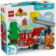 Camion de pompieri cu furtun si pompier, 2 ani+, 10473, Lego Duplo 751507