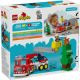 Camion de pompieri cu furtun si pompier, 2 ani+, 10473, Lego Duplo 751513