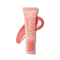 Balsam de buze cu efect lucios si breloc surpriza, Pink Grapefruit, 10 ml, Bio Balance