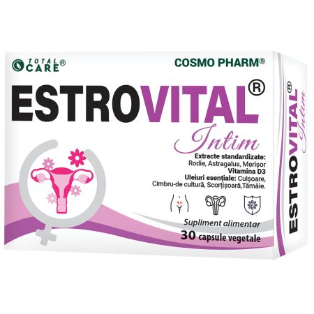 Estrovital Intima, 30 capsule vegetale, Cosmo Pharm