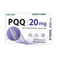 PQQ, 20 mg, 30 capsule vegetale, Cosmo Pharm