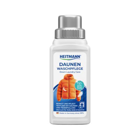 Detergent pentru ingrijirea textilelor cu umplutura din puf si pene, 250 ml, Heitmann