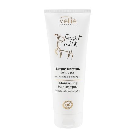 Sampon hidratant Goat Milk, 250 ml, Vellie