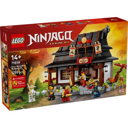 Fierarul Patru Arme la a 15-a aniversare, 14 ani+, 71858, 1259 piese, Lego Ninjago 752275