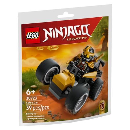 Masina Razboinicului Ninja Cole, 6 ani+, 30723, Lego Ninjago