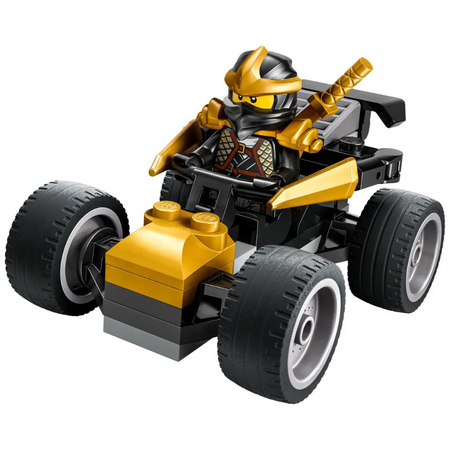 Masina Razboinicului Ninja Cole, 6 ani+, 30723, 39 piese, Lego Ninjago 752305