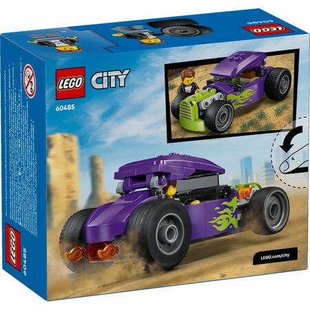 Vehicul hot rod, 5 ani+, 60485, 81 piese, Lego City 752325