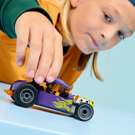 Vehicul hot rod, 5 ani+, 60485, 81 piese, Lego City 752321