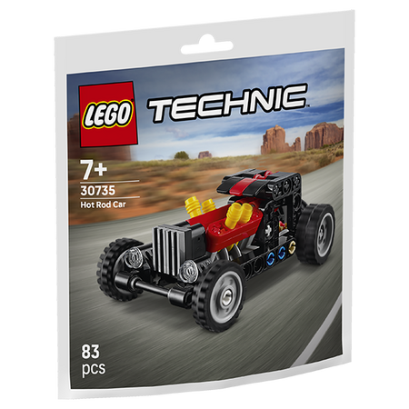 Masina Hot Rod, 7 ani+, Lego Technic