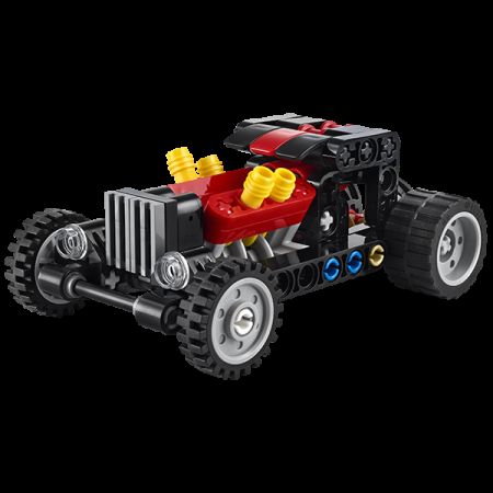 Masina Hot Rod, 7 ani+, Lego Technic 752356