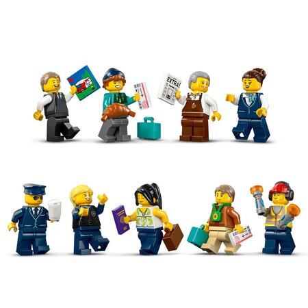 Aeroport cu avion, 8 ani+, 60502, 887 piese, Lego City 752388