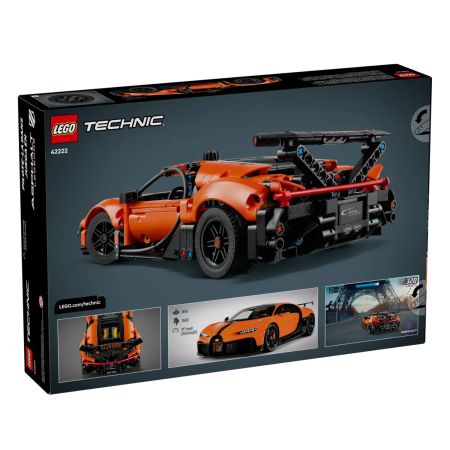Hipermasina Bugatti Chiron Pur Sport, 9 ani+, 42222, Lego Technic 752418