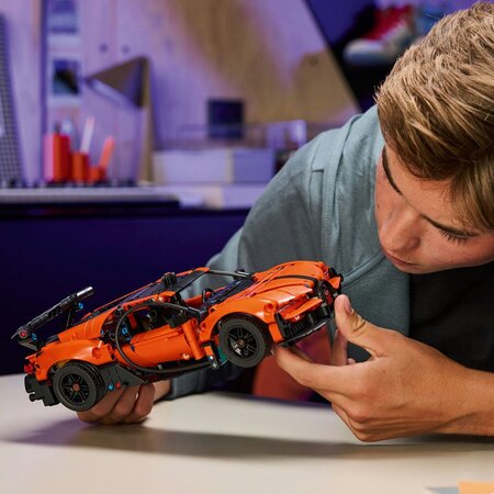 Hipermasina Bugatti Chiron Pur Sport, 9 ani+, 42222, Lego Technic 753155