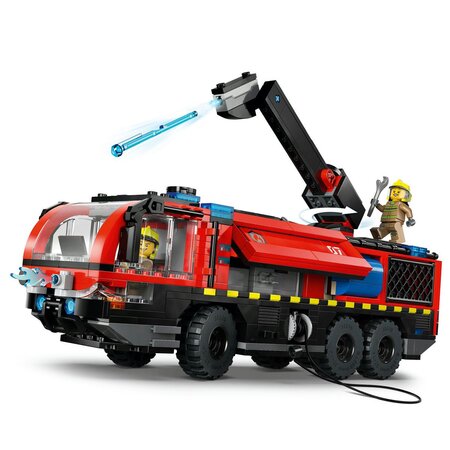 Autospeciala de pompieri la aeroport, 7 ani+, 60499, 691 piese, Lego City 752471