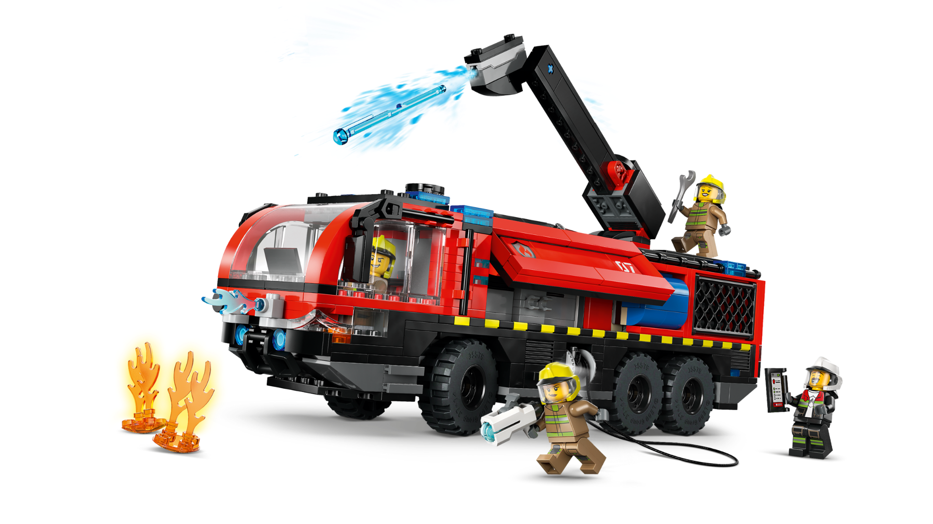 	 LEGO CITY AUTOSPECIALA DE POMPIERI LA AEROPORT