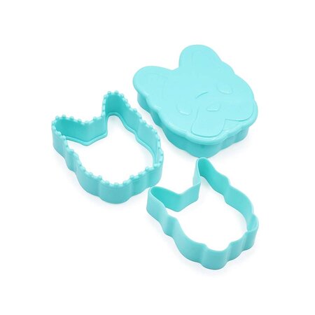 Forme 3 in 1 cu animale pentru sandwich, Dinozaur si Bulldog, Melii 752482