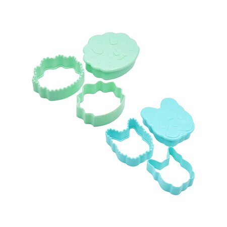 Forme 3 in 1 cu animale pentru sandwich, Dinozaur si Bulldog, Melii 752480