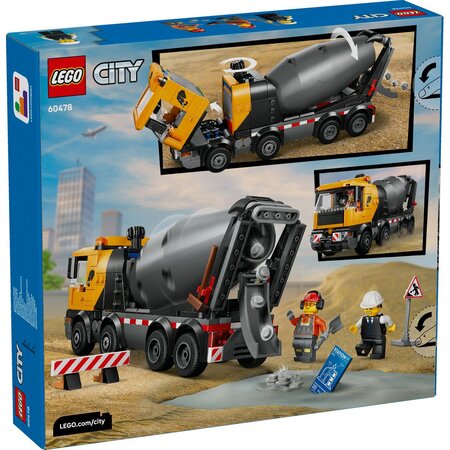 Autobetoniera, 7 ani+, 60478, 371 piese, Lego City 752501
