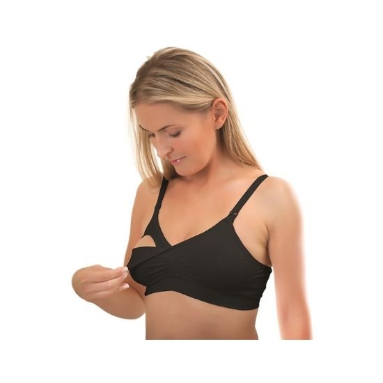 Sutien pentru alaptat Negru, Cupa D 70-75 cm, Babyono