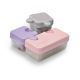 Recipient pentru hrana bebelusului, Gri si Mov, Puzzle, Melii 752567