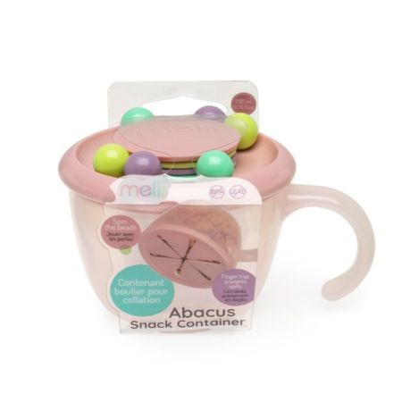 Recipient pentru hrana Abacus, Roz, 1 bucata, Melii