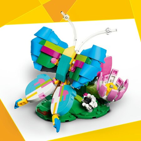 Animale salbatice, Colibri colorat, 8 ani+, 31384, 312 piese, Lego Creator 3in1 752608