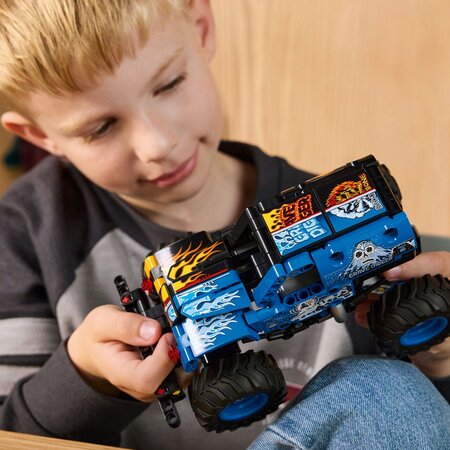 Monster Jam Grave Digger Foc si Gheata, 7 ani+, 42219, Lego Technic 752622