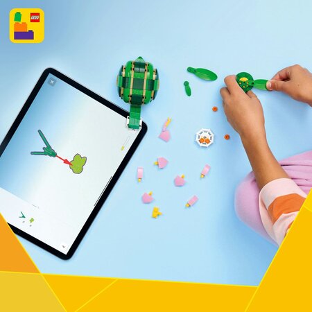 Broasca-testoasa cu o floare de nufar, 7 ani+, 31377, 124 piese, Lego Creator 3in1 752649