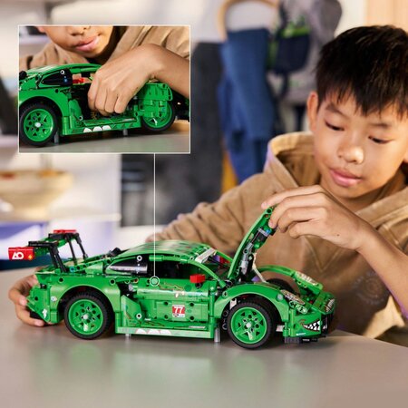 Masina Porsche 911 GT3 REXY AO Racing, 11 ani+, 42224, Lego Technic 752675