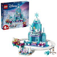 Aventura cu sania pe sine la castelul de gheata al Elsei, 4 ani+, 43281, 216 piese, Lego Disney